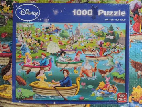 Puzzle 1000 pièces - Disney - Fun on the water, Hobby en Vrije tijd, Denksport en Puzzels, Legpuzzel, Ophalen