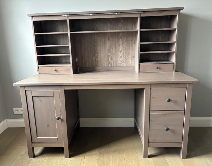 Bureau met opzetstuk, Huis en Inrichting, Bureaus, Zo goed als nieuw, Bureau, Ophalen