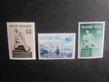 Timbres Belgique - N860 à 862 (xx) - 33,75Eur beschikbaar voor biedingen