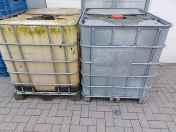 Icb 1000L mazout, Tuin en Terras, Regentonnen, Ophalen, Gebruikt
