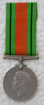 Medaille, The Defence Medal 1939-45, Groot-Brittannië, WOII, Armée de terre, Enlèvement ou Envoi, Ruban, Médaille ou Ailes