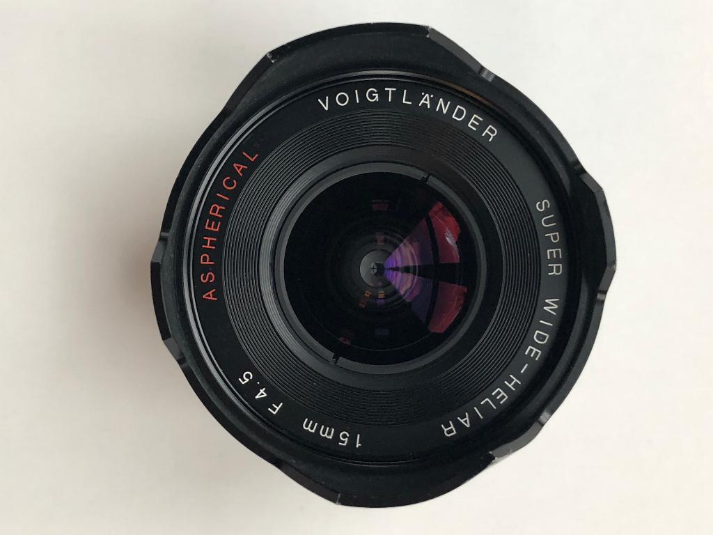 Voigtlander Super Wide Heliar 15mm f4.5 II Aspherical, Enlèvement ou Envoi, Utilisé, Objectif grand angle