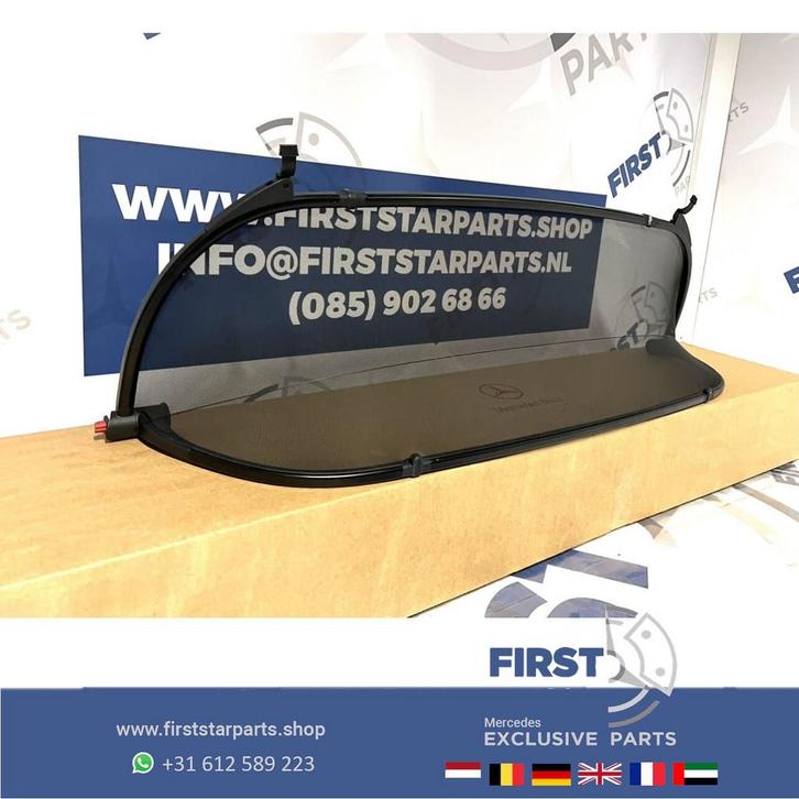Mercedes CABRIO WINDSCHERM origineel Mercedes WIND SCHERM R2, Autos : Pièces & Accessoires, Carrosserie & Tôlerie, Haillon arrière