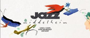 2 e-tickets voor JAZZ MIDDELHEIM op zaterdag 7 juni beschikbaar voor biedingen