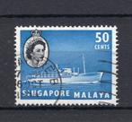 SINGAPORE Yt. 39 estampillé 1955, Enlèvement ou Envoi, Affranchi, Asie du Sud Est
