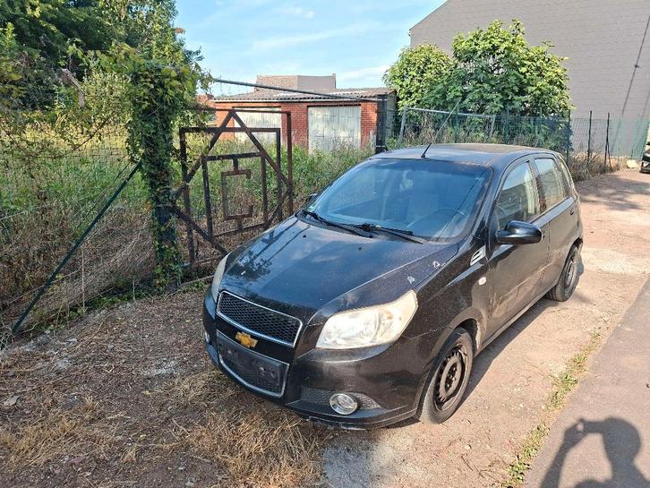Chevrolet Aveo 1.4 essence, Auto's, Chevrolet, Particulier, Aveo, Radio, Benzine, Euro 4, Berline, 5 deurs, Handgeschakeld, Zwart