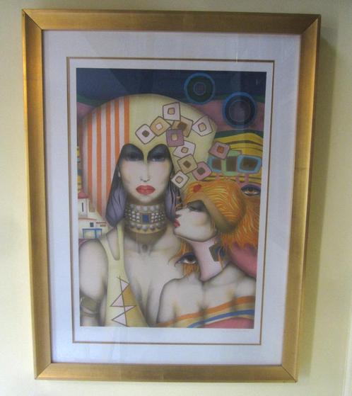 'L'Idole' - Jef van Tuerenhout, Antiek en Kunst, Kunst | Litho's en Zeefdrukken, Ophalen