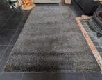 Hoogpolige , donkergrijze mat, Huis en Inrichting, Ophalen, Gebruikt, Bruin