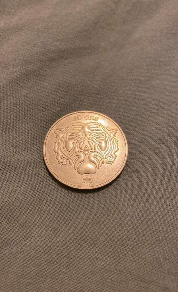 Pièce de collection (30 ans fort boyard), Postzegels en Munten, Munten | België, Goud, Goud, Ophalen