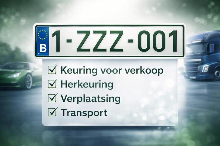 Z platen/keuring/transport Antwerpen, Autos : Divers, Rachat de véhicules