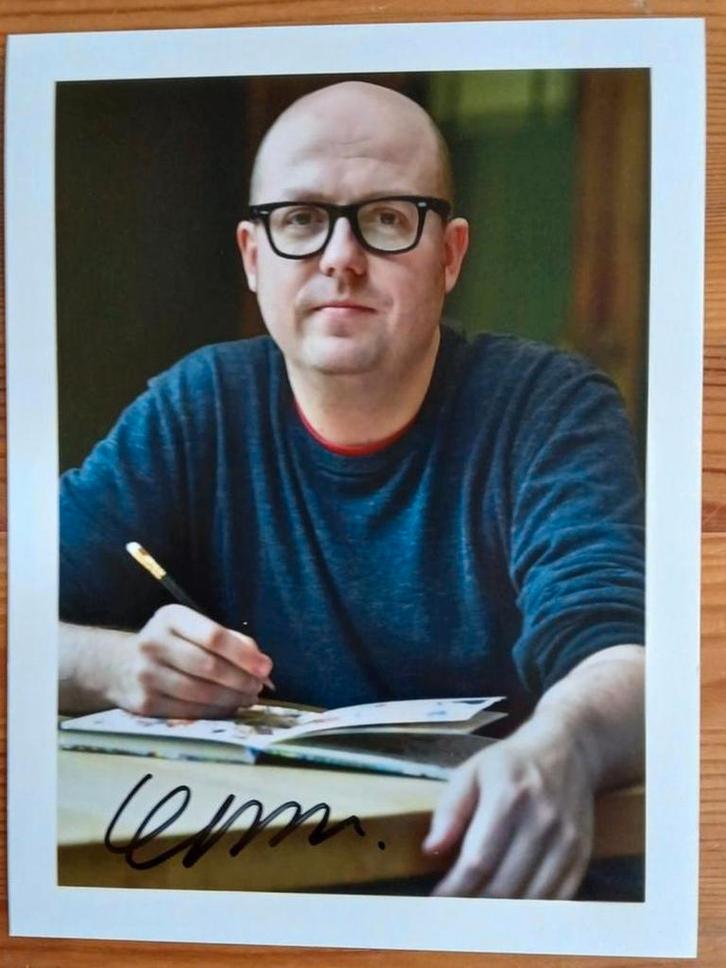 Gesigneerde foto van Lectrr., Verzamelen, Muziek, Artiesten en Beroemdheden, Nieuw, Gesigneerd, Verzenden
