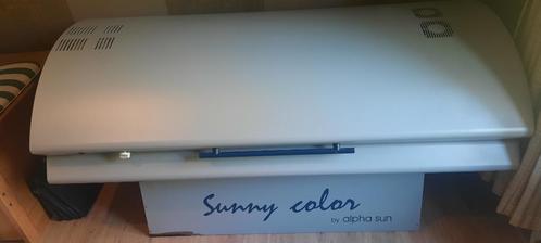 Zonnebank Sunny Color, Elektronische apparatuur, Zonnebanken en Gezichtsbruiners, Gebruikt, Zonnebank dubbelzijdig, 15 lampen of meer