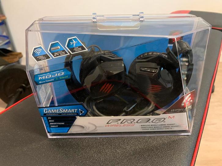 Mad Catz F.R.E.Q. M Wireless, Audio, Tv en Foto, Hoofdtelefoons, Op oor (supra aural), Overige merken, Draadloos, Bluetooth, Ophalen