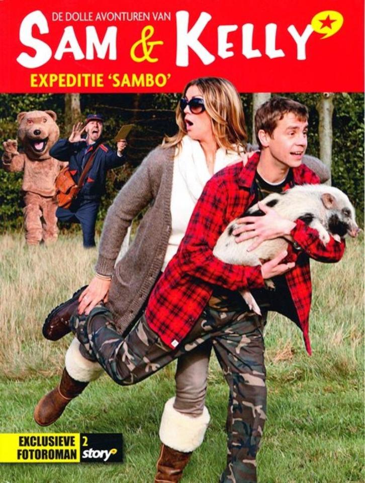 (m54) Expeditie Sambo, De dolle avonturen van Sam & Kelly, Livres, Musique, Utilisé, Envoi