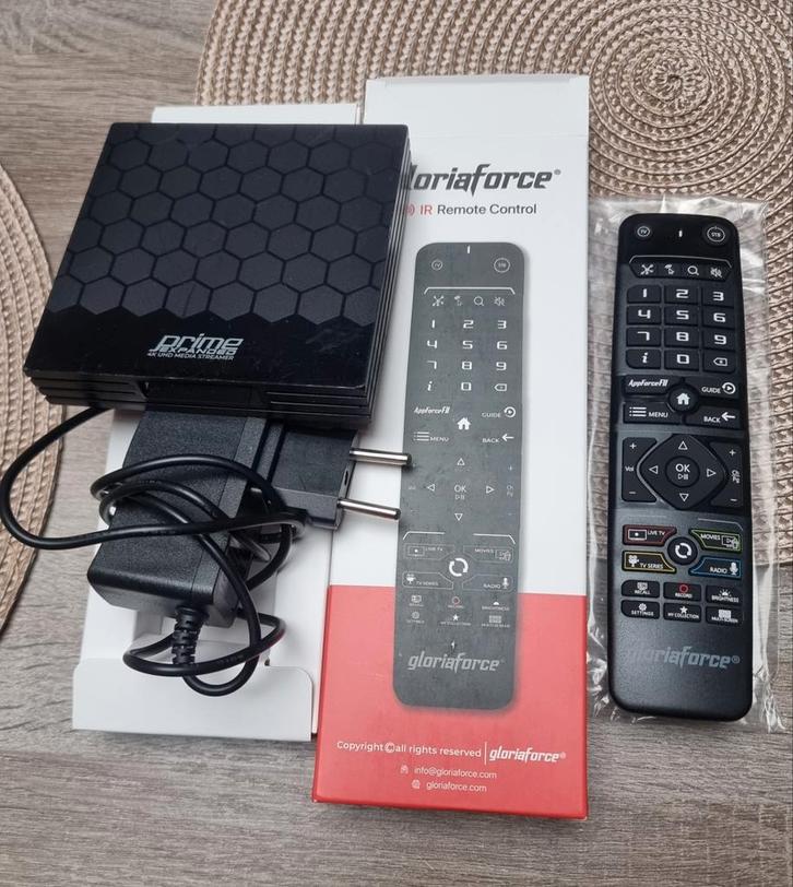 Android 10 Optic STB Prime uitgebreide 4K-box, Audio, Tv en Foto, Mediaspelers, Zo goed als nieuw, Minder dan 500 GB, HDMI, USB 2.0