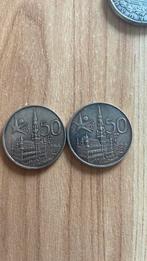 Argent piece belges nom expo, Postzegels en Munten, Munten | Nederland, Ophalen, Zilver