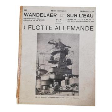 Wandelaer et sur l'eau - La flotte allemande - 1939 beschikbaar voor biedingen