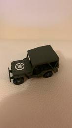 Jeep willys Solido made in France 1/43 No49 vert 7,5/3,5 cm, Utilisé