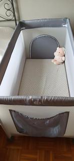 Kinderbedje,  Reisbedje opvouwbaar,lichtgrijs, Kinderen en Baby's, Ophalen, Zo goed als nieuw, 70 tot 85 cm