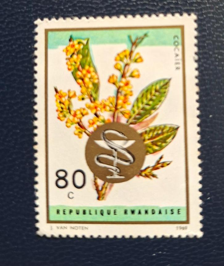 Postzegel Rwanda OBP 314**, Postzegels en Munten, Postzegels | Afrika, Postfris, Ophalen of Verzenden