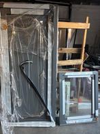 Chassis pvc couleur 7012 ext blanc intérieur, Enlèvement