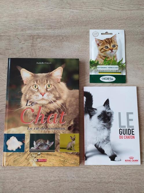 Livre avec illustrations en couleurs : Le chat, Livres, Animaux & Animaux domestiques, Neuf, Chats, Enlèvement ou Envoi