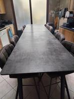 Tafel en Stoelen keuken, Huis en Inrichting, Tafels | Eettafels, Ophalen, Zo goed als nieuw