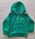 Groen sweater jasje met kap merk Bel&Bo maat 80, Jongetje of Meisje, Ophalen of Verzenden, Zo goed als nieuw, Jasje
