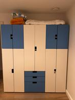 Kleerkast kind ikea stuva driedelig, Kinderen en Baby's, Kinderkamer | Commodes en Kasten, Ophalen, Zo goed als nieuw, Kast, 105 cm of meer
