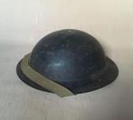 Belgische helm - naar Brits wo2 model "Brodie", Verzamelen, Ophalen of Verzenden, Landmacht, Helm of Baret