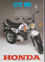 Bromfiets Honda CY 80 reclamefolder voor minifietsen cool, Boeken, Verzenden, Gelezen