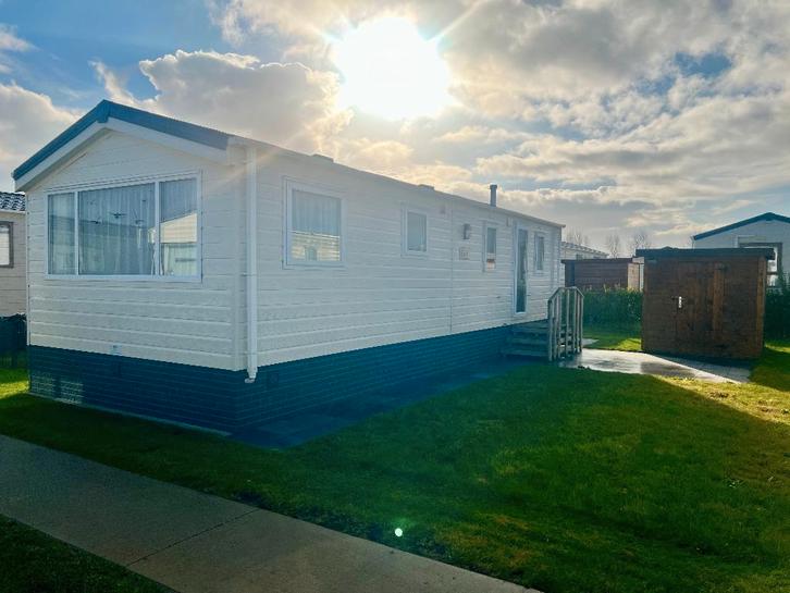 Prachtige stacaravan te koop – Nieuwpoort-Bad, Caravanes & Camping, Caravanes résidentielles, jusqu'à 4, Enlèvement