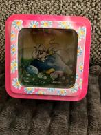 Diddl metalen doosje met doorkijk deksel 8 x 8 x 5,5 cm, Verzamelen, Diddl, Ophalen of Verzenden, Diddl, Zo goed als nieuw