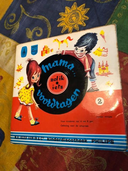 Mama, zal ik iets voordragen - Emmy Cassiman Deel 2 vinyl, Cd's en Dvd's, Vinyl | Nederlandstalig, Gebruikt, Overige genres, 10 inch