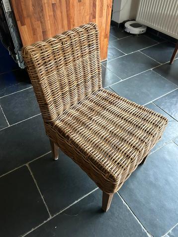 8 x Rotan eetkamer stoelen Scapa  beschikbaar voor biedingen