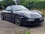 Porsche 911 Carrera 2S 3.8i ACCIDENTEE / SCHADE / DAMAGED, Auto's, 4 zetels, Beige, Cabriolet, Blauw