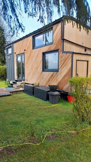 Tiny house + land (kleine camping) beschikbaar voor biedingen