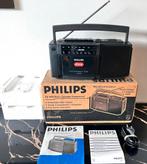 PHILIPS AQ4420 VINTAGE K7 RADIO - ZO GOED ALS NIEUW/DOOS, Audio, Tv en Foto, Radio's, Ophalen of Verzenden, Zo goed als nieuw