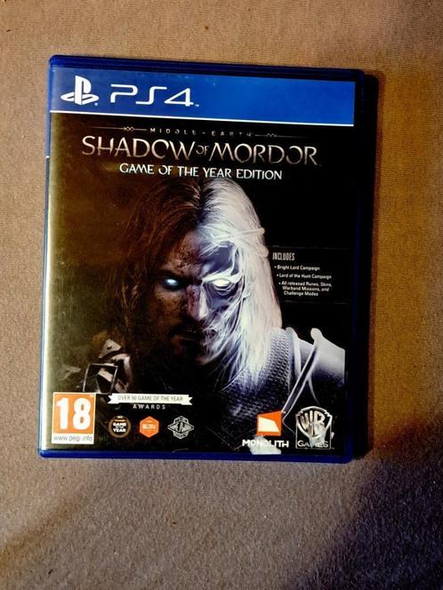 Shadow of mordor game of the year edition, Games en Spelcomputers, Games | Sony PlayStation 4, Ophalen of Verzenden