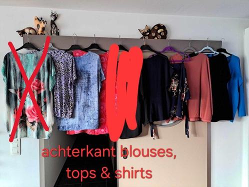 Blouses, tops, shirts, truitje, mt 48 en groter, Kleding | Dames, Grote Maten, Zo goed als nieuw, Ophalen of Verzenden