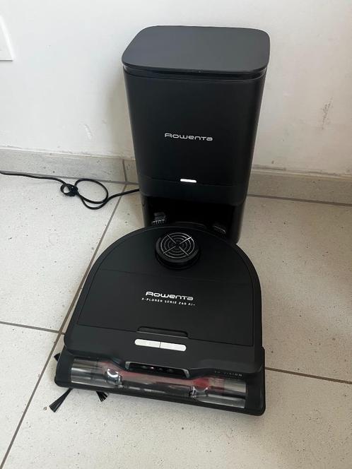 Rowenta X-Plorer Serie 240+ AI - Robotstofzuiger, Elektronische apparatuur, Stofzuigers, Zo goed als nieuw, Robotstofzuiger, Reservoir