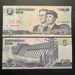 North Korea - 5 Won 2002 - SPECIMEN - P 58S UNC - K22, Postzegels en Munten, Bankbiljetten | Azië, Ophalen of Verzenden, Zuidoost-Azië