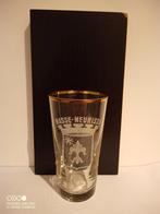 Oud acide / gezuurd bierglas Masse - Meurisse 28 cl, Verzamelen, Biermerken, Overige merken, Glas of Glazen, Ophalen of Verzenden