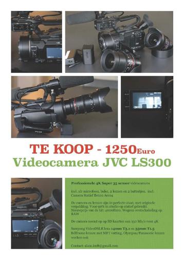 Videocamera JVC LS300 beschikbaar voor biedingen