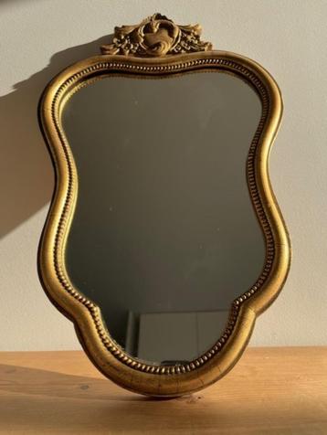 Antieke spiegel (Hoogte: 52cm) beschikbaar voor biedingen