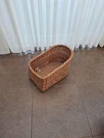 Rotan (honden)fietsmand, Fietsen en Brommers, Ophalen of Verzenden, Zo goed als nieuw, Fietsmand