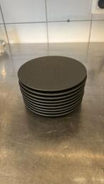 9 dessertbordjes, Ophalen of Verzenden, Zo goed als nieuw, Keramiek, Bord(en)