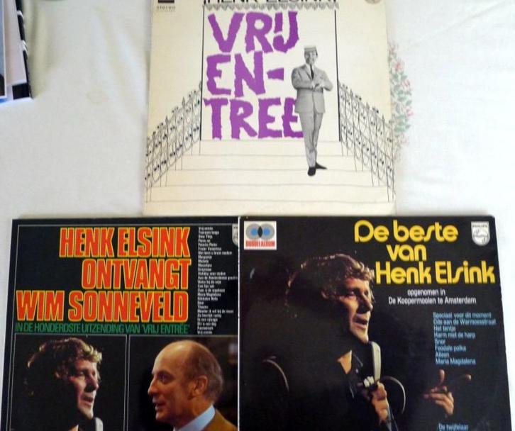 2 x Henk Elsink LP's, Cd's en Dvd's, Vinyl | Nederlandstalig, Nieuw in verpakking, Ophalen of Verzenden