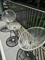 Set de jardin (deux chaises + table en verre ), Jardin & Terrasse, Comme neuf, Chaise, Rotin, Enlèvement