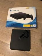PS4 slim 500gb zonder controller, met doos, Games en Spelcomputers, Ophalen, Zo goed als nieuw, Slim